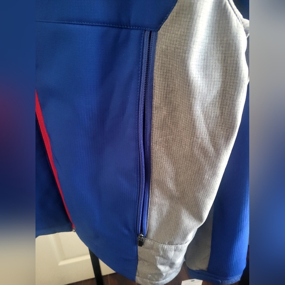 New York Giants Blue and Gray Men's Jacket - Picture 4 of 5